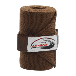 Fasce da Lavoro Elastiche set da 4 Umbria Equitazione Marrone scuro