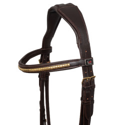 Briglia Inglese con Clincher e Redini in Gomma Supreme Briglia Inglese con Clincher e Redini in Gomma Supreme