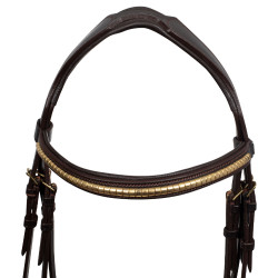 Briglia Inglese con Clincher e Redini in Gomma Supreme Briglia Inglese con Clincher e Redini in Gomma Supreme