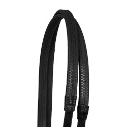 Briglia Inglese con Decorazione del Morso Rose Gold Supreme Nero