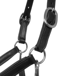 Capestro Ergonomico in Pelle Supreme Nero