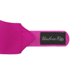 Fasce da Lavoro in Pile ed Elastico in confezione da 4 Umbria Equitazione Fucsia Rosa