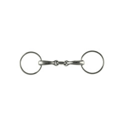 Mors con Anelli Inox con Bocchino Ricurvo Umbria Equitazione