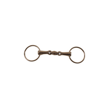 Filet a anelli in acciaio inox con imboccatura morbida Umbria Equitazione Filet a anelli in acciaio inox con imboccatura morbida Umbria Equitazione