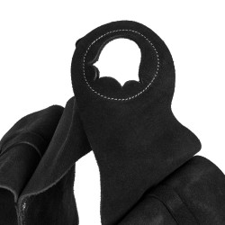 Borsa Anteriore in Scamosciato Lakota Nero