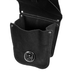 Borsa Anteriore in Scamosciato Lakota Nero