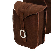 Borsa Anteriore in Scamosciato Lakota Nero Borsa Anteriore in Scamosciato Lakota Nero