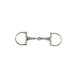 Filet ad anelli a D vuoto in acciaio inox Umbria Equitazione