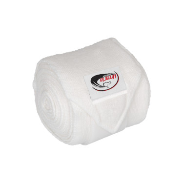 Fasce da riposo in confezione da 4 Umbria Equitazione Bianco