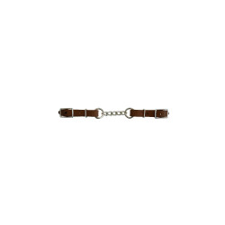 Catenella di Capezzina in Pelle con Catena Lakota