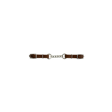 Catenella di Capezzina in Pelle con Catena Lakota