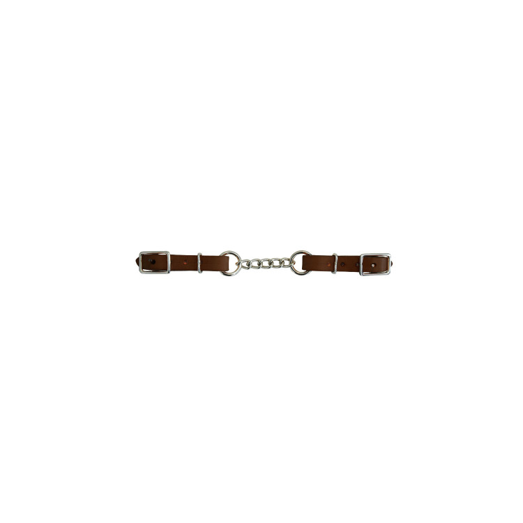Catenella di Capezzina in Pelle con Catena Lakota
