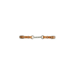 Catenella di Capezzina in Pelle con Catena Lakota