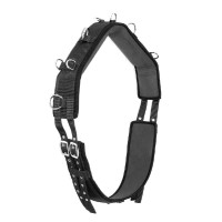 Sottopancia da Allenamento Medio in Nylon e Neoprene Cob Umbria Equitazione Nero