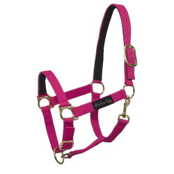Capestro in Nylon con Rinforzo in Pelle Umbria Equitazione