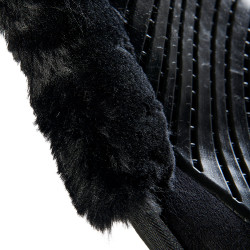 Ammortizzatore MF-S JCCS-S CW-CS Svezia e Pelle di Pecora Ecologica Acavallo Nero / nero