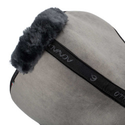 Ammortizzatore MF-S JCCS-S CW-CS Svezia con Pelle di Montone Integrale Acavallo Grigio / grigio
