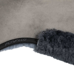 Ammortizzatore MF-S JCCS-S CW-CS Svezia con Pelle di Montone Integrale Acavallo Grigio / grigio