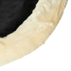 Piuma-FS WFS-FS Stoßdämpfer mit Taschen, Wildleder, Vorder-/Hintererhöhung Acavallo Nero / naturale