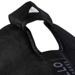 Piuma-FS WFS-FS Stoßdämpfer mit Taschen, Wildleder, Vorder-/Hintererhöhung Acavallo Nero / naturale