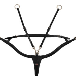 Pettorale Anatomico Imbottito con Ponte Supreme Nero