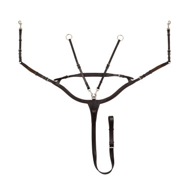 Pettorale Anatomico Imbottito con Ponte Supreme Marrone