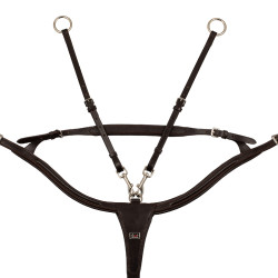 Pettorale Anatomico Imbottito con Ponte Supreme Marrone