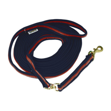 Lunga da Lavoro in Cotone Imbottito 8 m Umbria Equitazione Marino / bordeaux Blu