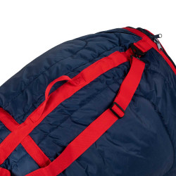 Borsa da Trasporto Imbottita per Sella Western Pool's Blu navy / rosso Borsa da Trasporto Imbottita per Sella Western Pool's Blu navy / rosso