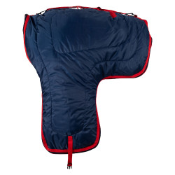 Borsa da Trasporto Imbottita per Sella Western Pool's Blu navy / rosso Borsa da Trasporto Imbottita per Sella Western Pool's Blu navy / rosso