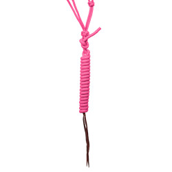 Capestro etologico Perlé con lunghina Pool's Rosa caldo