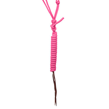 Capestro etologico Perlé con lunghina Pool's Rosa caldo