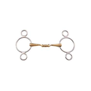 Filet Pessoa 3 Anelli con Doppia Snodatura 16 mm Umbria Equitazione Filet Pessoa 3 Anelli con Doppia Snodatura 16 mm Umbria Equitazione