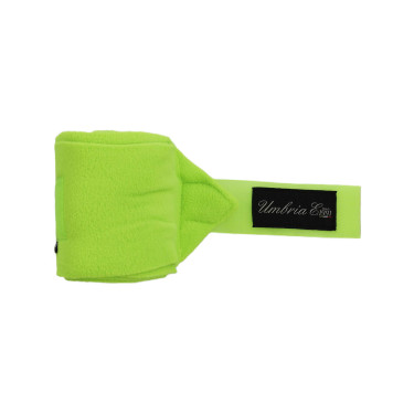 Fasce da Riposo in Pile set da 4 Umbria Equitazione Limone Giallo
