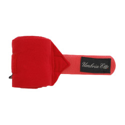Fasce da Riposo in Pile set da 4 Umbria Equitazione Rosso