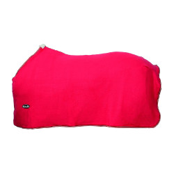 Coperta in pile Polar Umbria Equitazione Rosso