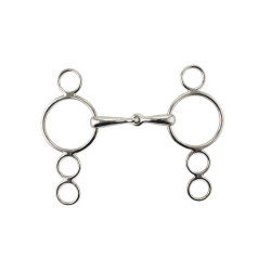 Morsetto Pessoa Pony 4 Anelli Inox Umbria Equitazione Morsetto Pessoa Pony 4 Anelli Inox Umbria Equitazione