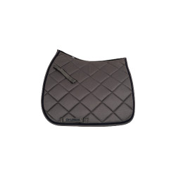 Sottosella da Dressage per Pony Imbottito Supreme Grigio / blu navy