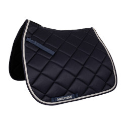 Sottosella da Dressage Trapuntato Supreme Marino / grigio chiaro Blu