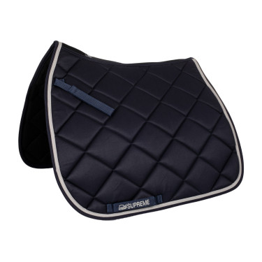 Sottosella da Dressage Trapuntato Supreme Marino / grigio chiaro Blu
