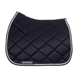 Sottosella da Dressage Trapuntato Supreme Marino / grigio chiaro Blu