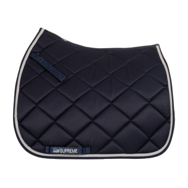 Sottosella da Dressage Trapuntato Supreme Marino / grigio chiaro Blu