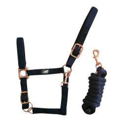 Capestro in nylon Rose Gold Line con lunghina Supreme