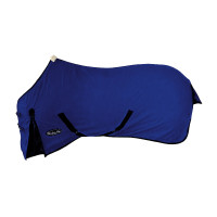 Coperta Primaverile con Protezione per la Coda e Cinghie Incrociate Malaga Plus Umbria Equitazione Blu reale