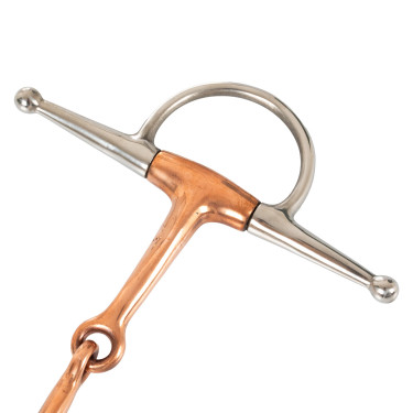 Mors à Branches Plein avec Embouchure en Cuivre Umbria Equitazione