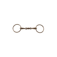 Mors Fin à Anneaux Plein avec Olive Umbria Equitazione