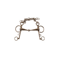 Mors Pelham Plein en Inox Umbria Equitazione Mors Pelham Plein en Inox Umbria Equitazione