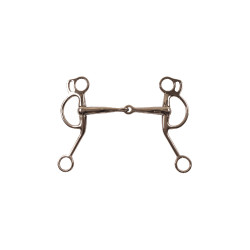 Mors Western Inox a Branche Inclinate e Anelli D Pool's