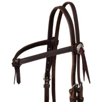 Briglia Lakota Pro con Cucitura Lakota Marrone