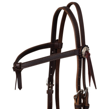 Briglia Lakota Pro con Cucitura Lakota Marrone